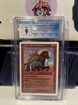 Yellow Scarves General portal three kingdoms mtg graded | eBay