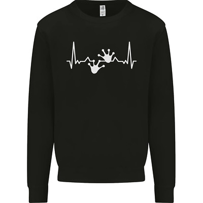 Eidechse ECG Gekko Puls Leguan Gecko Kinder Sweatshirt Pullover