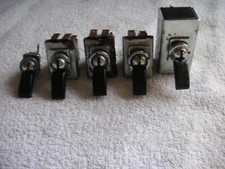 Jaguar Mk2/ Daimler 250 V8 toggle switches