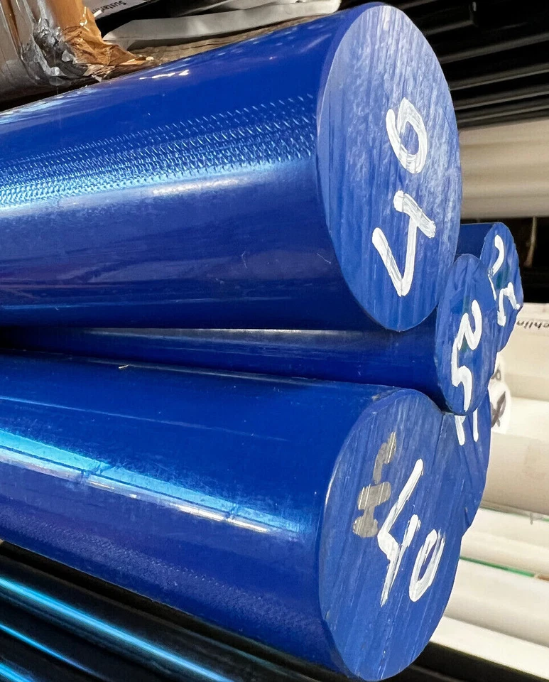 POM Platte Blau FG Qualität Zuschnitte Leisten Viereck POM C gesägt S=10-20mm - Bild 4 von 4