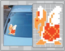 FLYING RED KOOPA TROOPA Sprite Vinyl Decal #1 Super Mario Bros. Sticker
