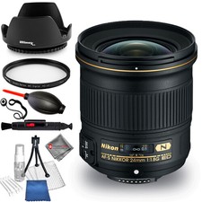 Nikon Nikkor Af S 24mm F 1 8 Ged Wide Angle Lens For Nikon Fx 35mm Film Black For Sale Online Ebay