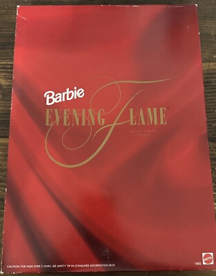 1991 Barbie Evening Flame Collector Ed. Mattel Vintage Puppe Neu in OVP #1865 - ANGEBOT!!!