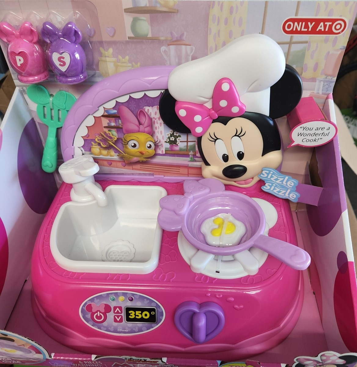 Disney Junior Minnie Mouse Super Sizzlin' Kitchen Sounds | eBay