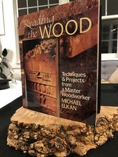 Oregon Big Leaf Maple Burl Wood Jewelry Box By Michael Elkan with Signed Book!