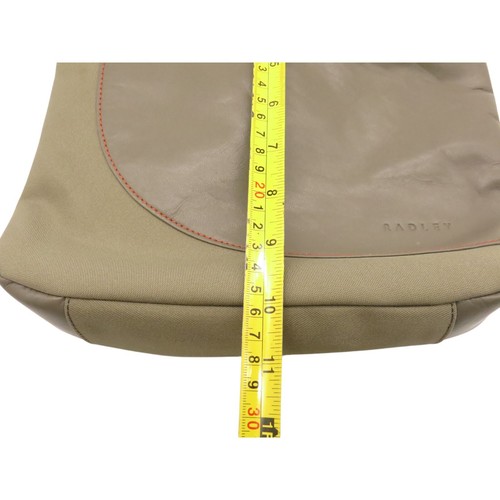 BOLSO BANDOLERA RADLEY CUERO CAQUI VERDE OLIVA NARANJA CUERO MENSAJERO - Imagen 10 de 16