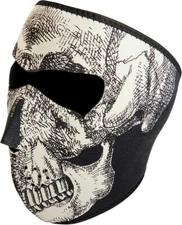 Zan Headgear Oversized Neoprene Face Mask Full Face Skull