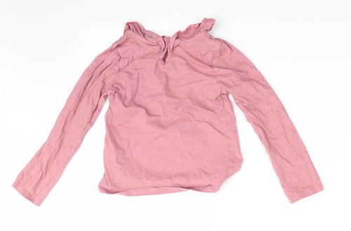 TU Girls Pink Cotton blend T-Shirt Size 5-6 Years - Lovely and Kind - Picture 2 of 12