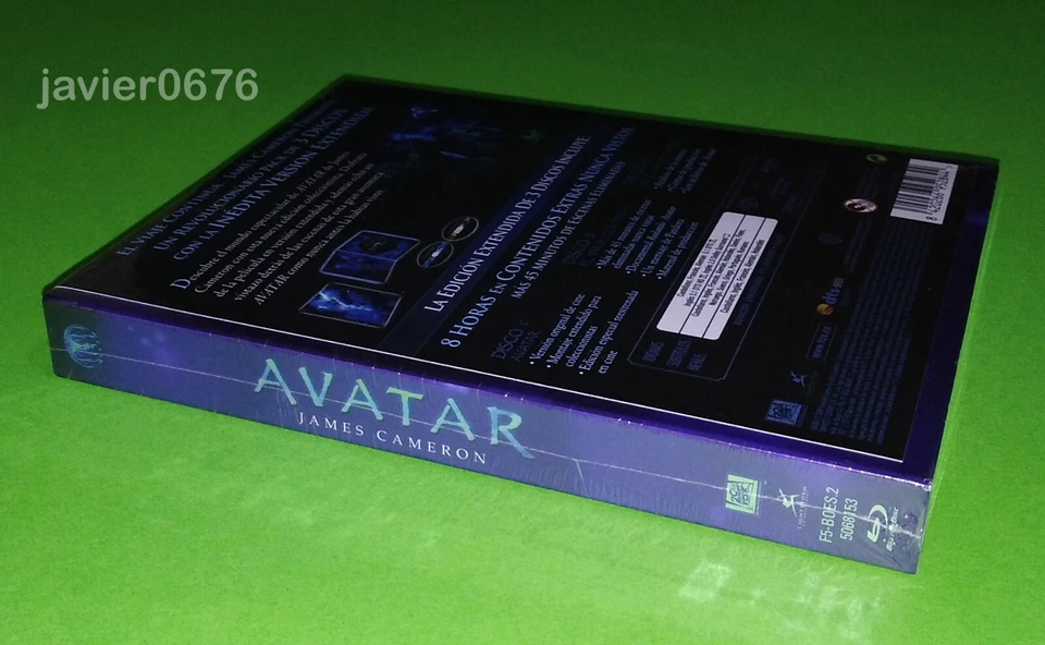 AVATAR COLECCIONISTA VERSION EXTENDIDA 3 DISCOS BLU-RAY NUEVO Y PRECINTADO - Imagen 4 de 4