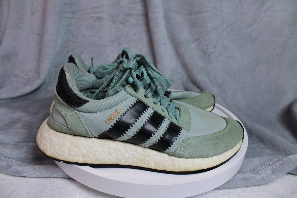ADIDAS I-5923 INIKI RUNNER WOMAN'S SHOES LIGHT GREEN BY9096