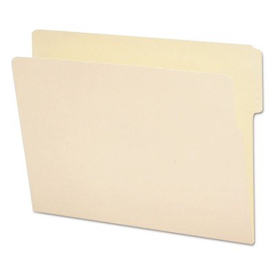 Smead Folders 1/3 Cut Top Reinforced End Tab Letter Manila 100/Box 24135