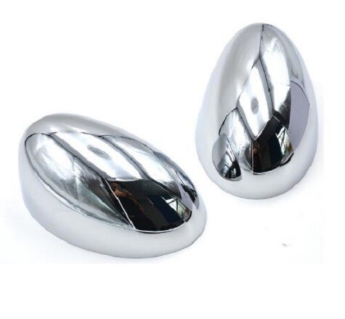 ABS Chrome Tape-on Side Mirror Covers for 2002-2006 Mini Cooper S 2004 2005 2003 - Picture 3 of 4