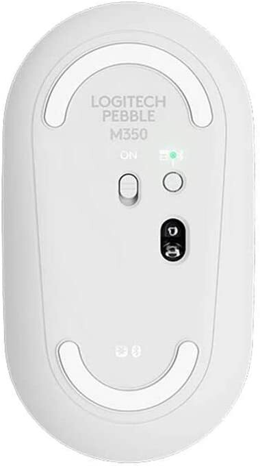 Logitech Pebble M350 Wireless Optical Mouse Black / White / Pink  