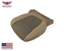 2011 2012-2015 2016 Ford F250 F350 XLT Driver Side Bottom Cloth Seat Cover Tan