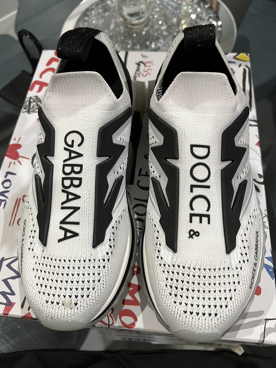 DOLCE GABBANA Sorrento Women's Stretch Athletic Sneakers US 9