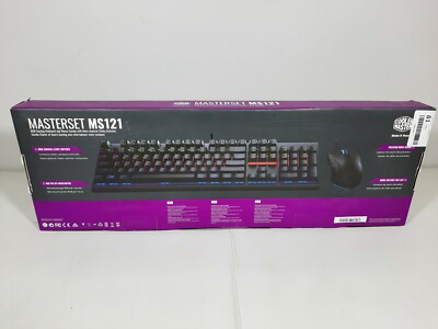 Cooler Master MasterSet MS121 RGB Mem-chanical Keyboard with