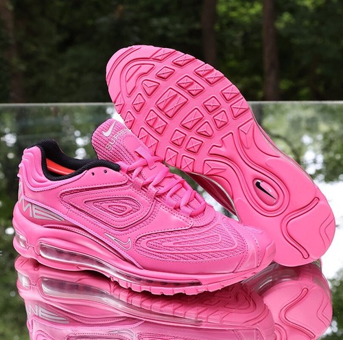 Nike Air Max 98 TL x Supreme Pinksicle Men’s Size 8 Pink Custom DR1033-600 - Picture 5 of 19