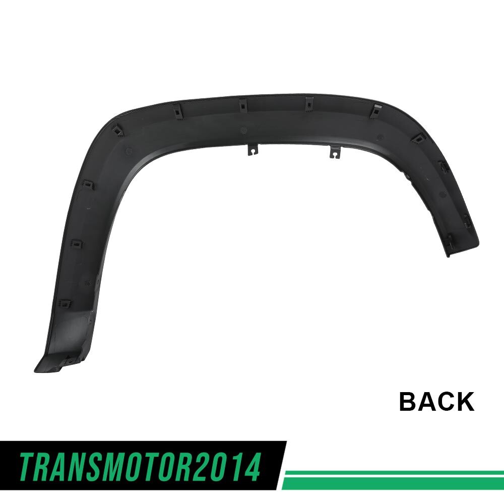 Driver Side Front Fender Flare – Black Bolt-On – Fits 2016-2023 Toyota Tacoma