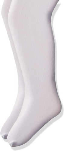 Jefferies Socks ESF15042 Girls Smooth Microfiber 2 Pack Tights, 10-14 Years US - Picture 2 of 2