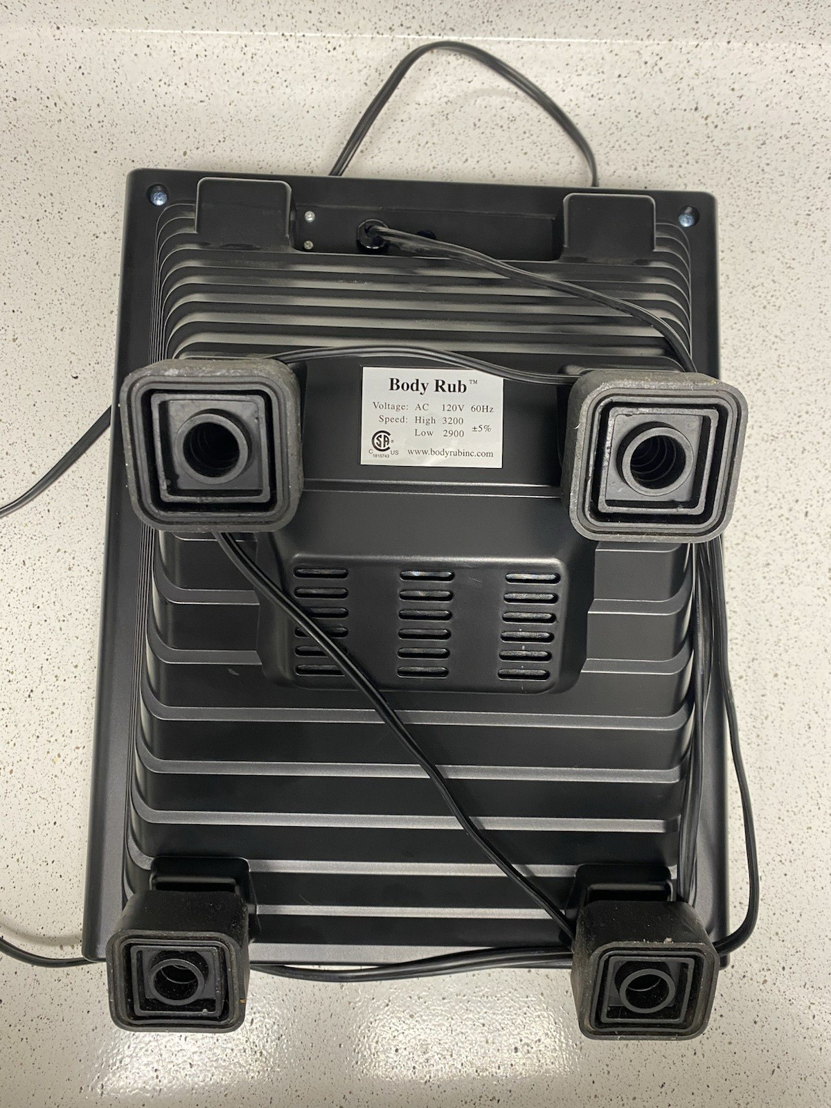 Medi Massager MMF06 11 Speed Vibrating Foot Massager Med MediMassager Tested!