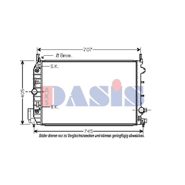 KüHler WasserküHler FüR Opel Vectra C Caravan Signum Saab 9-3 Croma YS3F 194-image