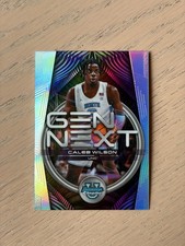 2025/26 Bowman Chrome #GN-9 Caleb Wilson Gen Next Refractor Insert SP UNC