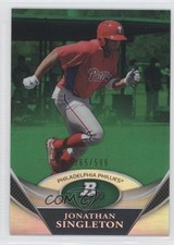 2011 Bowman Platinum Prospects Green 365/599 Jon Singleton Jonathan #BPP10 1tr