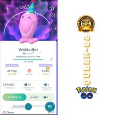 Pokémon Go - Sombrero Wobbuffet Brillante Fiesta Talla XXL Comercio Registrado - Disponible