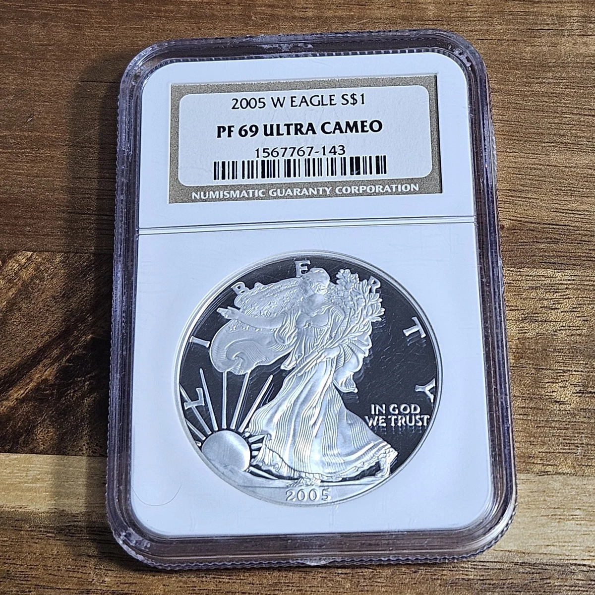 American Eagle 2005 Silver Bullion Coins Just Listed 2026