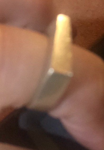 Womens Unique Band Ring .925 solid heavy Sterling… - image 5