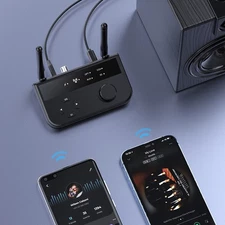 Receiver Transmitter Range Long Bluetooth 5.3 Audio Stereo Home Adapter For TV ☾