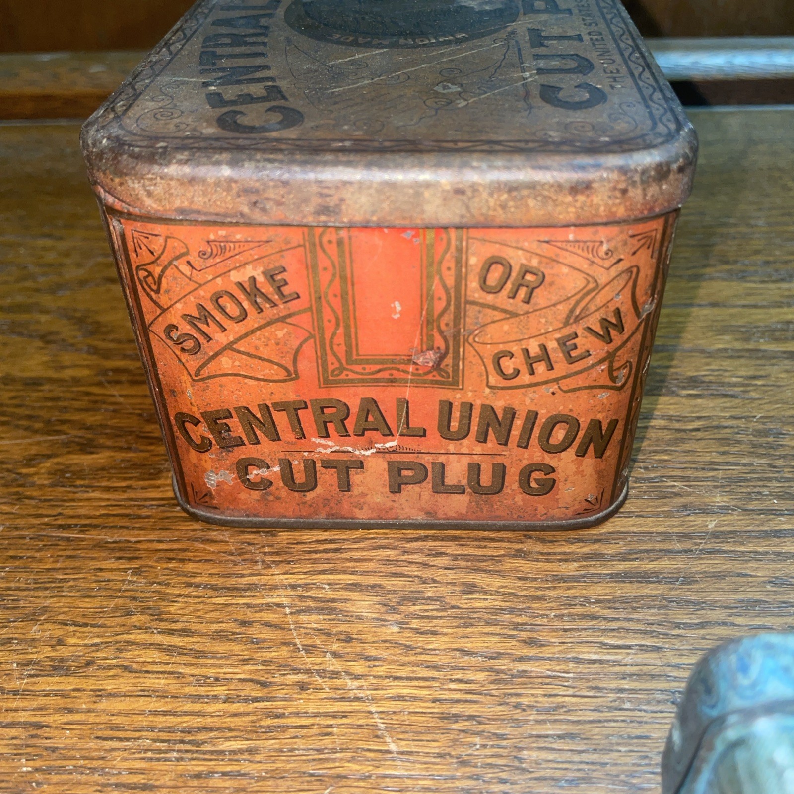 Antique Tobacco Tin Lot Central Union Edgeworth Yale