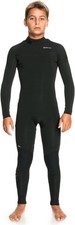 Quiksilver Everyday Sessions 3/2 BACK Zip CZ Full Wetsuit Boys SIZE 10 NEW 190