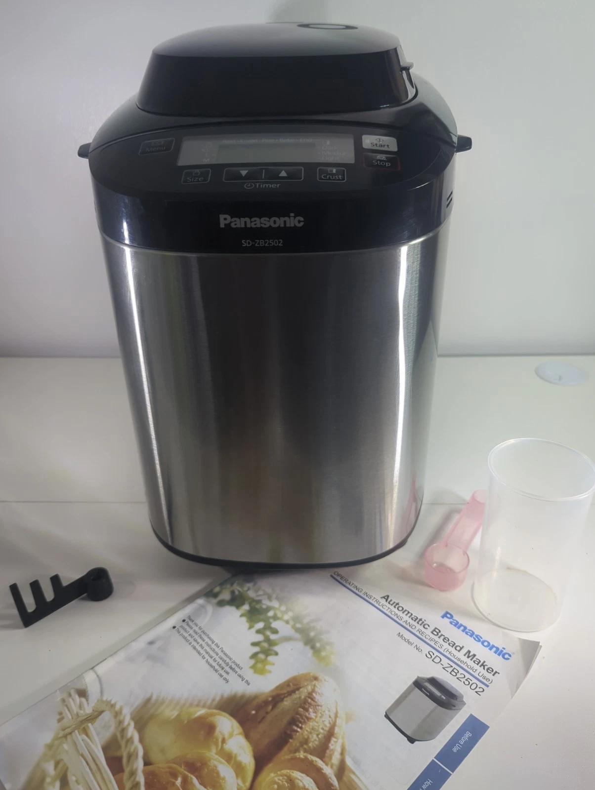 Panasonic Bread Maker Nut Dispenser Black/Silver SD-ZB2502 Tested & Working
Opens in a new window or