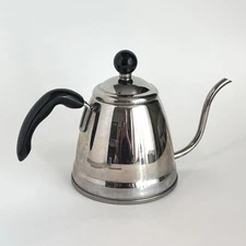Japanese Stainless Pourover Coffee and Tea Kettle Stovetop 1.0L Chi-Ih Brand