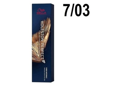 Wella Koleston Perfect ME+ Pure Naturals  Medium Blonde Natural Gold 7/03 2 oz