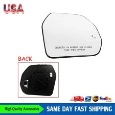 FOR 2022-2025 Toyota Tundra/ Sequoia Passenger Side Mirror Glass Heat＆Blind Spot