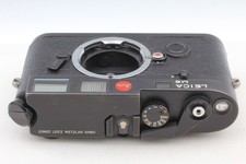 [MINT] CLA'D Leica M6 black 0.72 Non TTL 35mm Film Camera Black Repaint JAPAN