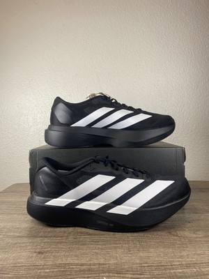 Size 9.5- Men s adidas Adizero Evo SL Black White JP7149 Brand New