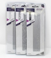 Crafters Companion Gemini Foilpress Foil Stamp Dies Border Pack of 3 