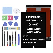 For iPad Air 3 2019 A2152 A2123 A2153 A2154 LCD Screen Touch Digitizer Assembly