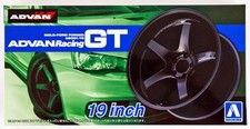Aoshima 124 Advan Racing Gt 19 Inch Model Wheel Set 4pcs Aoshima 124 Advan Racing Gt 19 Inch Model Wheel Set 4pcs