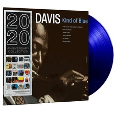 Miles Davis - Kind Of Blue Limited Edition, 180 Gram, Blue Vinyl  LP 