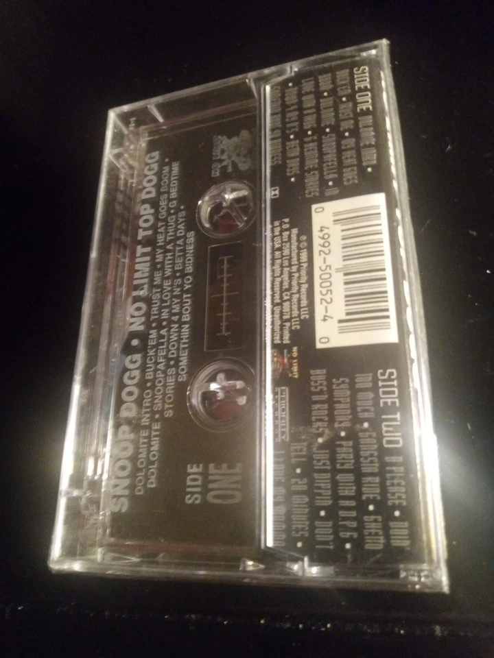 Snoop Dogg – No Limit Top Dogg 1999 No Limit/Priority New Sealed Cassette Tape  - Image 4 of 4