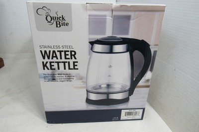 Quick Bit Stainless Steel Water Kettle with Built-In Water Filter  1.8 Liter Max