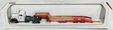 International Harvester White WC Truck w/Lowboy Trailer By SpecCast 1/50th Scale