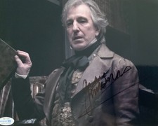 Alan Rickman genuine rare signed 10x8 photo ACOA COA RACC Trusted Seller
