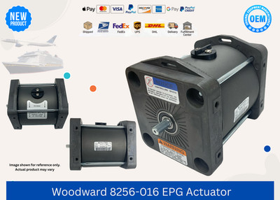 Brand New Woodward 8256-016 EPG Actuator (OEM Part)