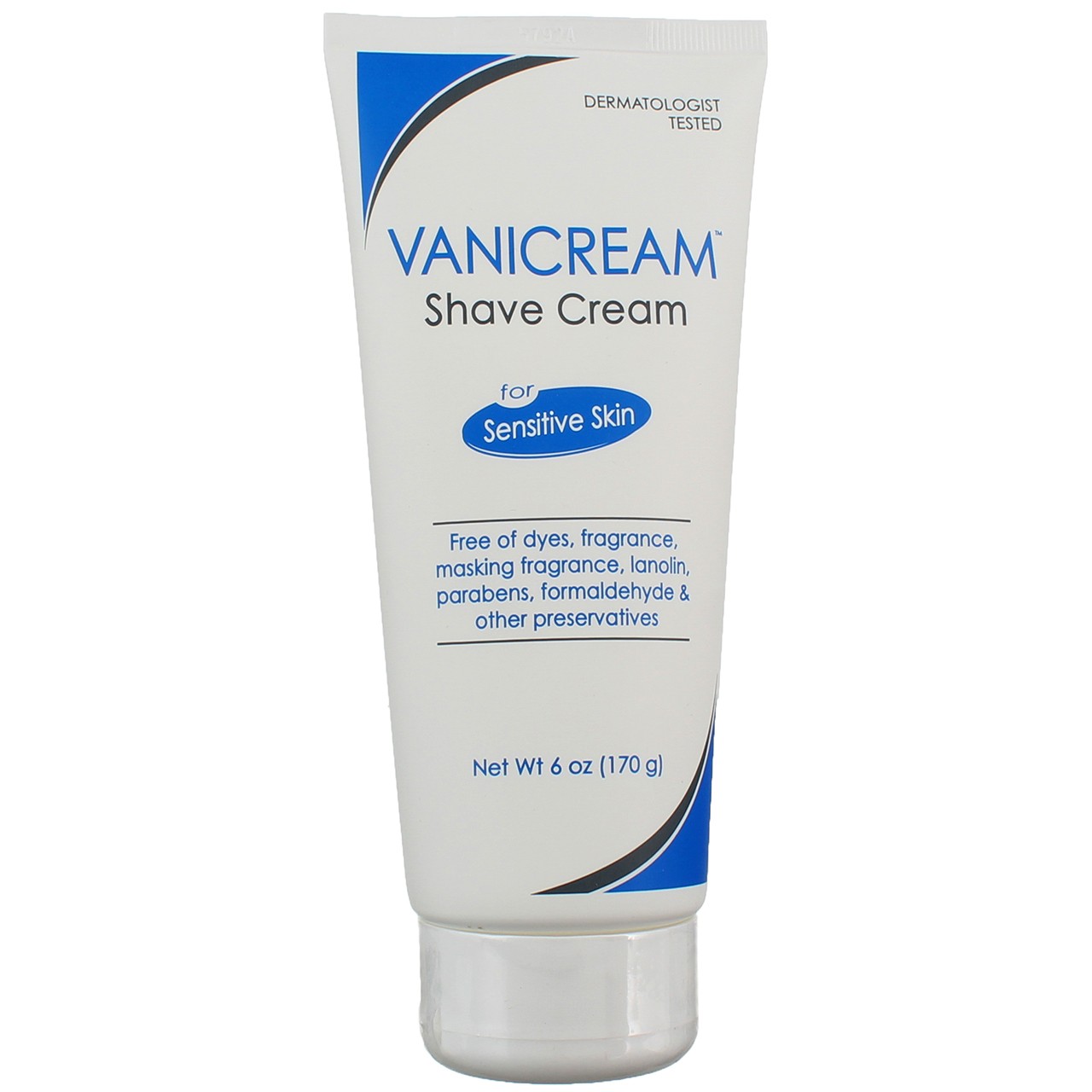 For Sensitive Skin Shave Cream, 6 Oz