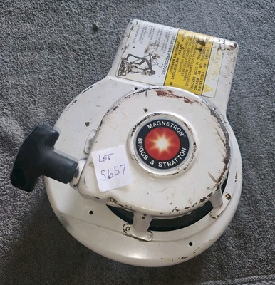 #ad #ad VINTAGE BRIGGS amp; STRATTON 3.5 HP ENGINE PARTS ACCESSORIES RECOIL START SHROUD $31.99